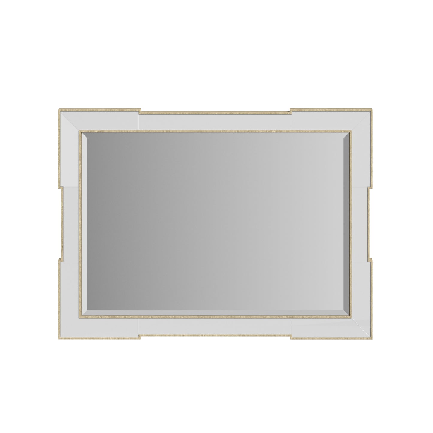 Eave Accent Mirror-Milk