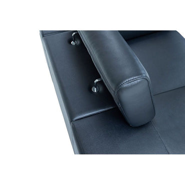 Soho Reclining Living Room Set (Black)