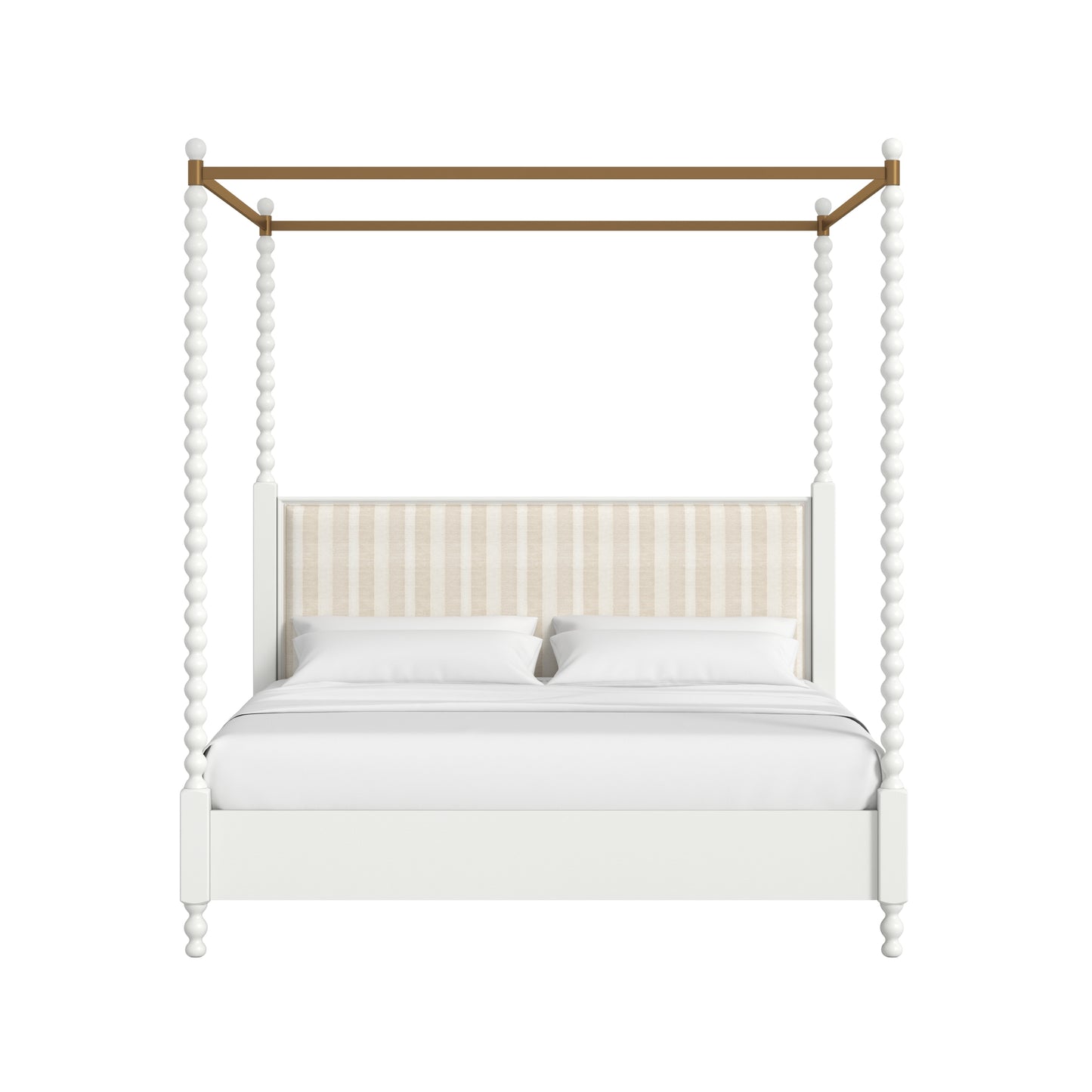Haven KG Uph Canopy Poster Bed