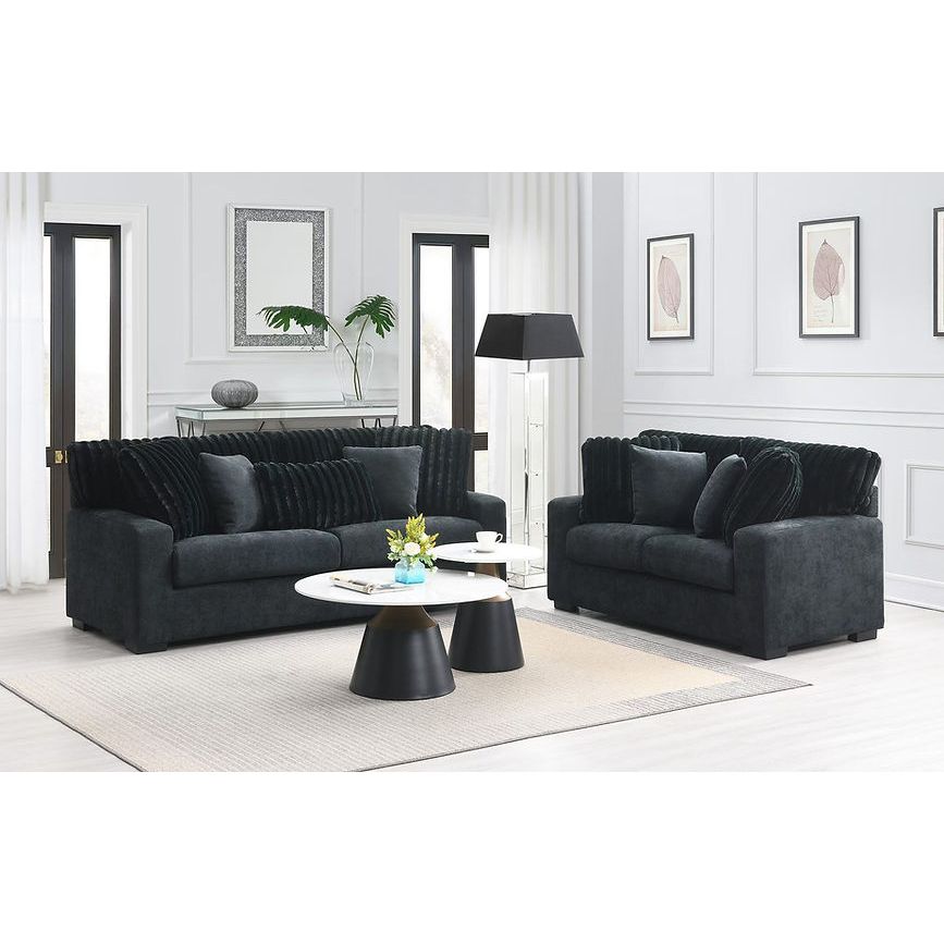 Tarra (Black) Living Room Set