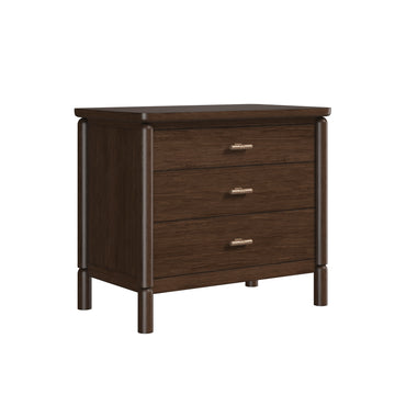 Verge 3 Drawer Nightstand