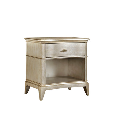 Starlite-Single Drawer Open Nightstand