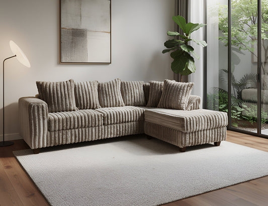 Gia Sectional (Mocha) Sectional