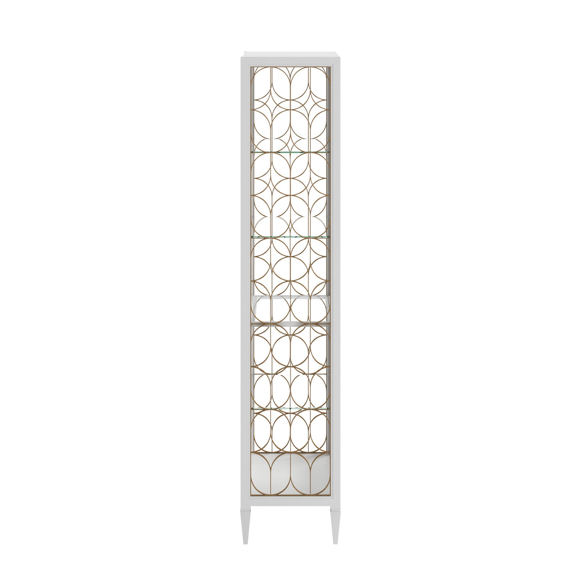 Eave Etagere/Bookcase-Uplifting White