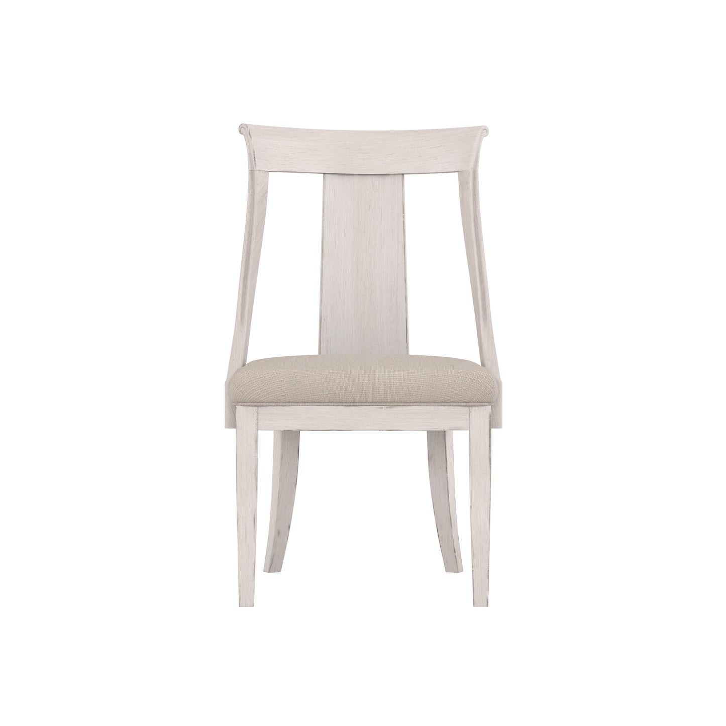 Alcove Side Chair in Belgian Ivory