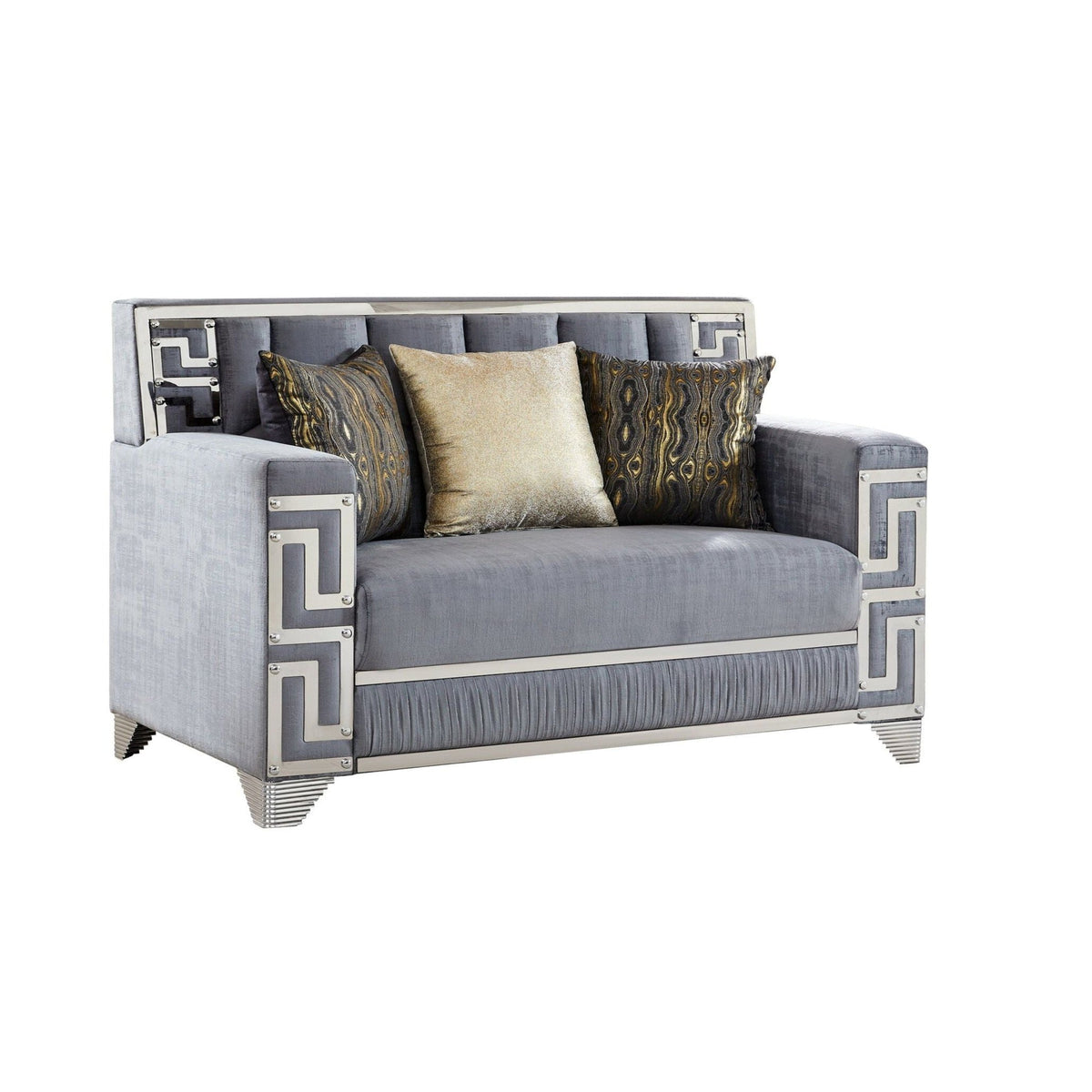 Hira (Grey) Living Room Set