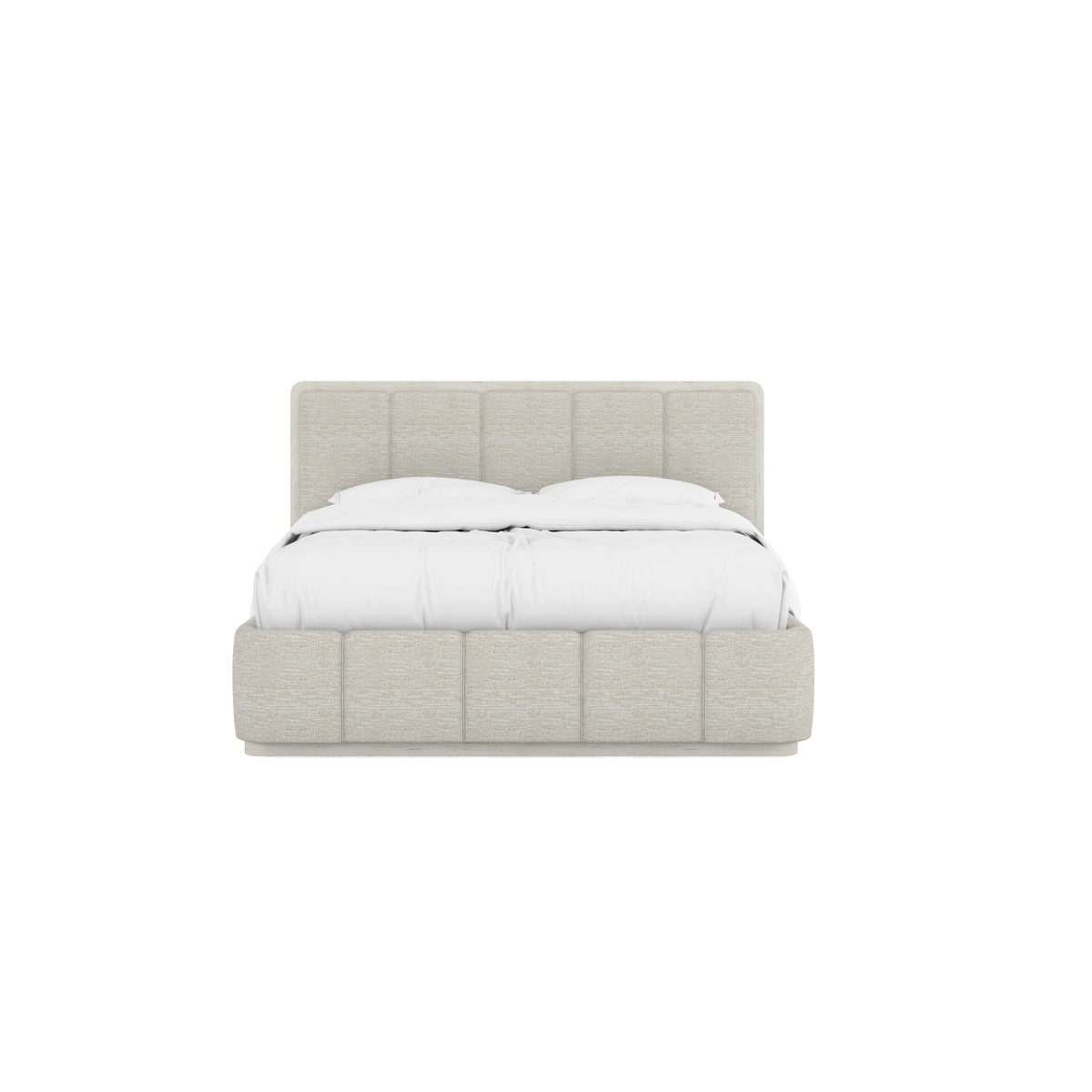 Ashlar King Uph Panel Bed
