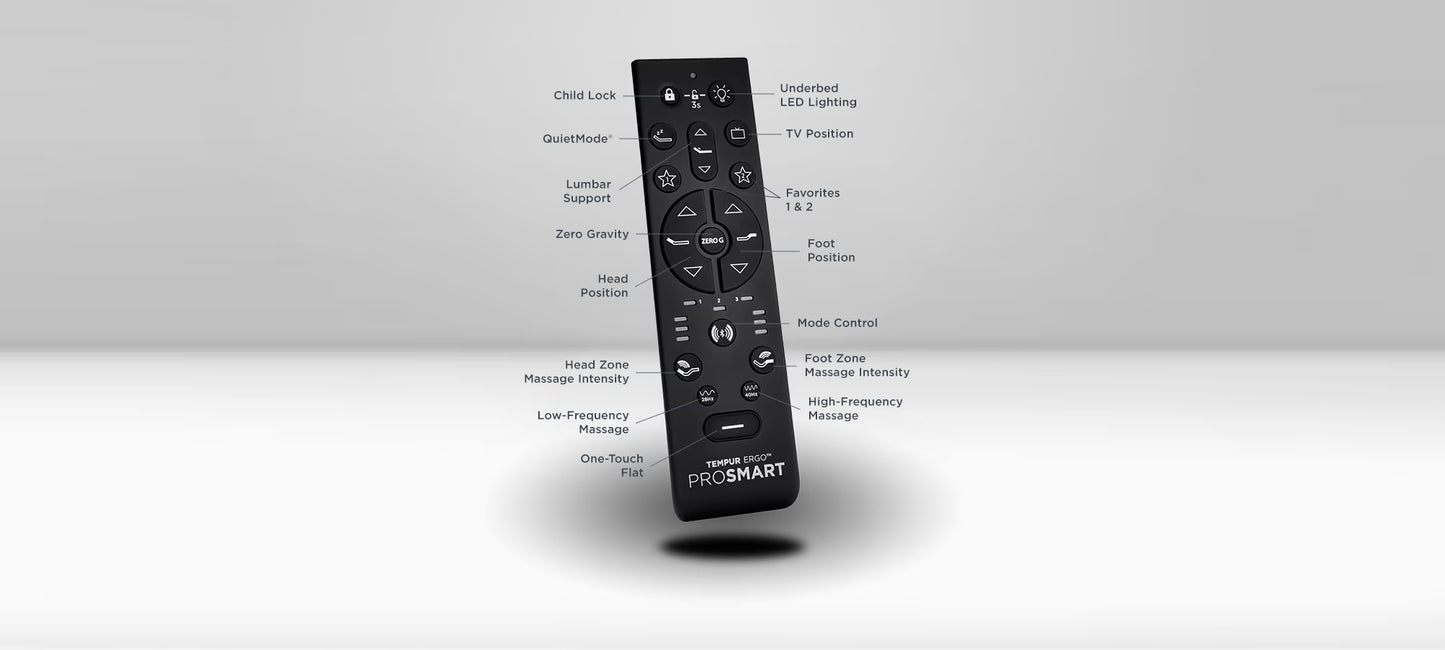 TEMPUR-Ergo ProSmart Adjustable Base