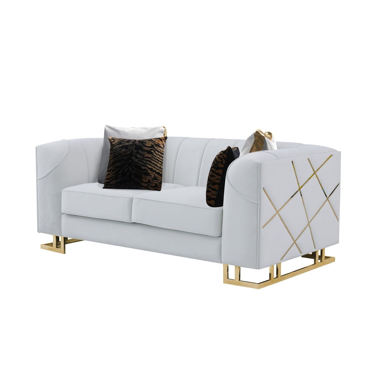 Designer (Off White) Living Room Set