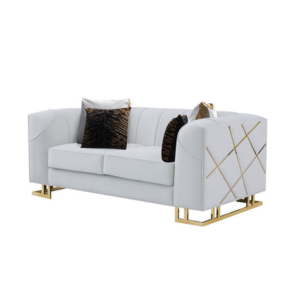 Designer (Off White) Living Room Set