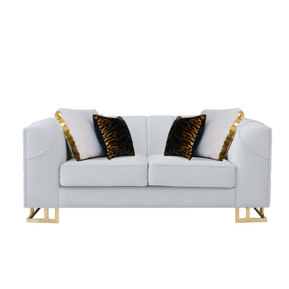Designer (Off White) Living Room Set