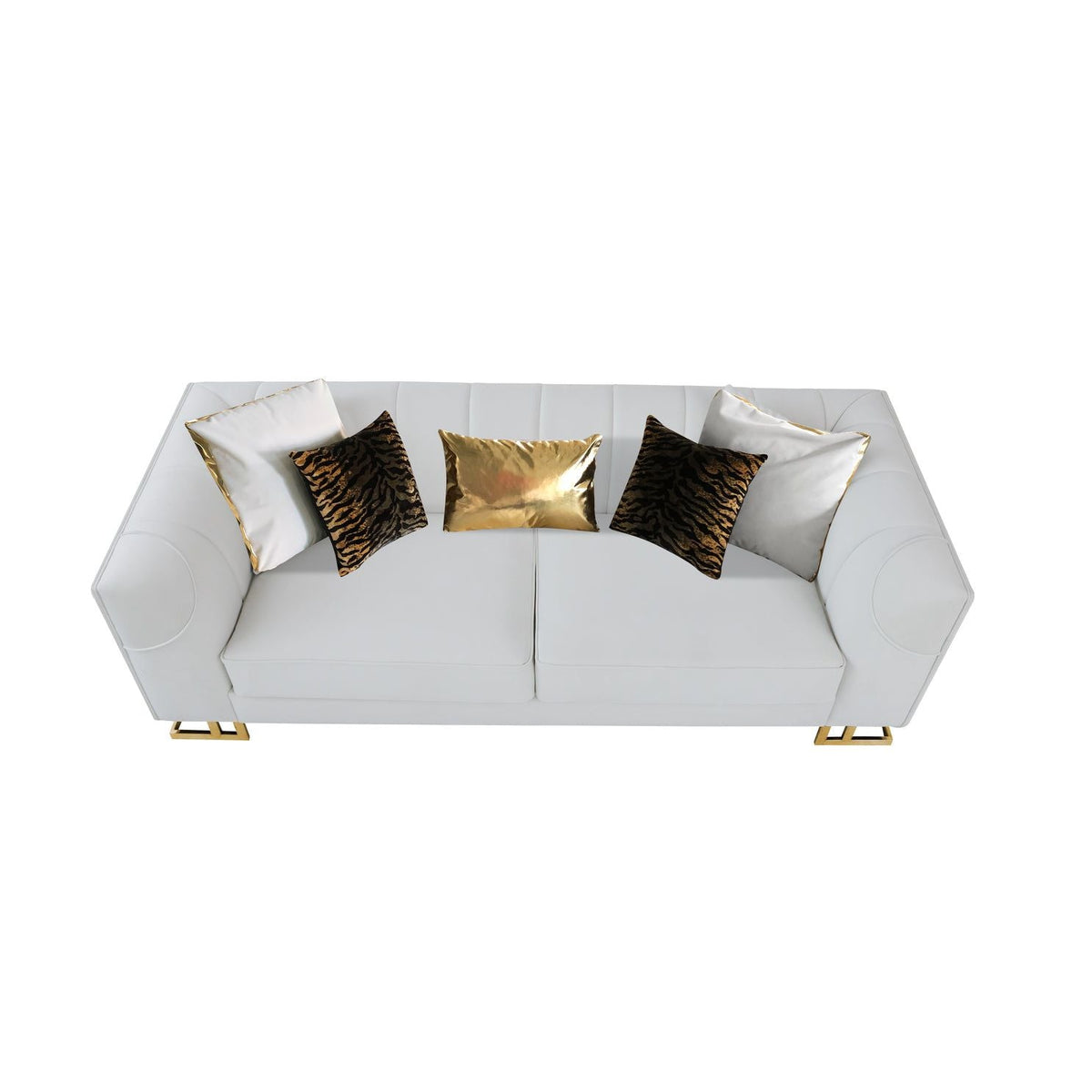 Designer (Off White) Living Room Set