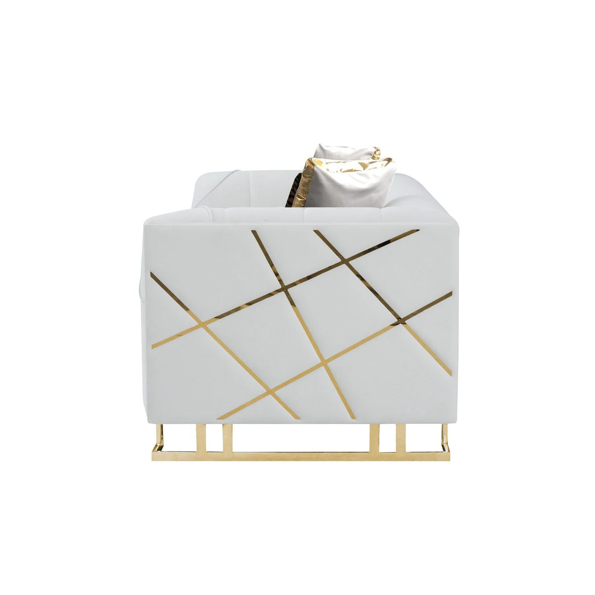 Designer (Off White) Living Room Set
