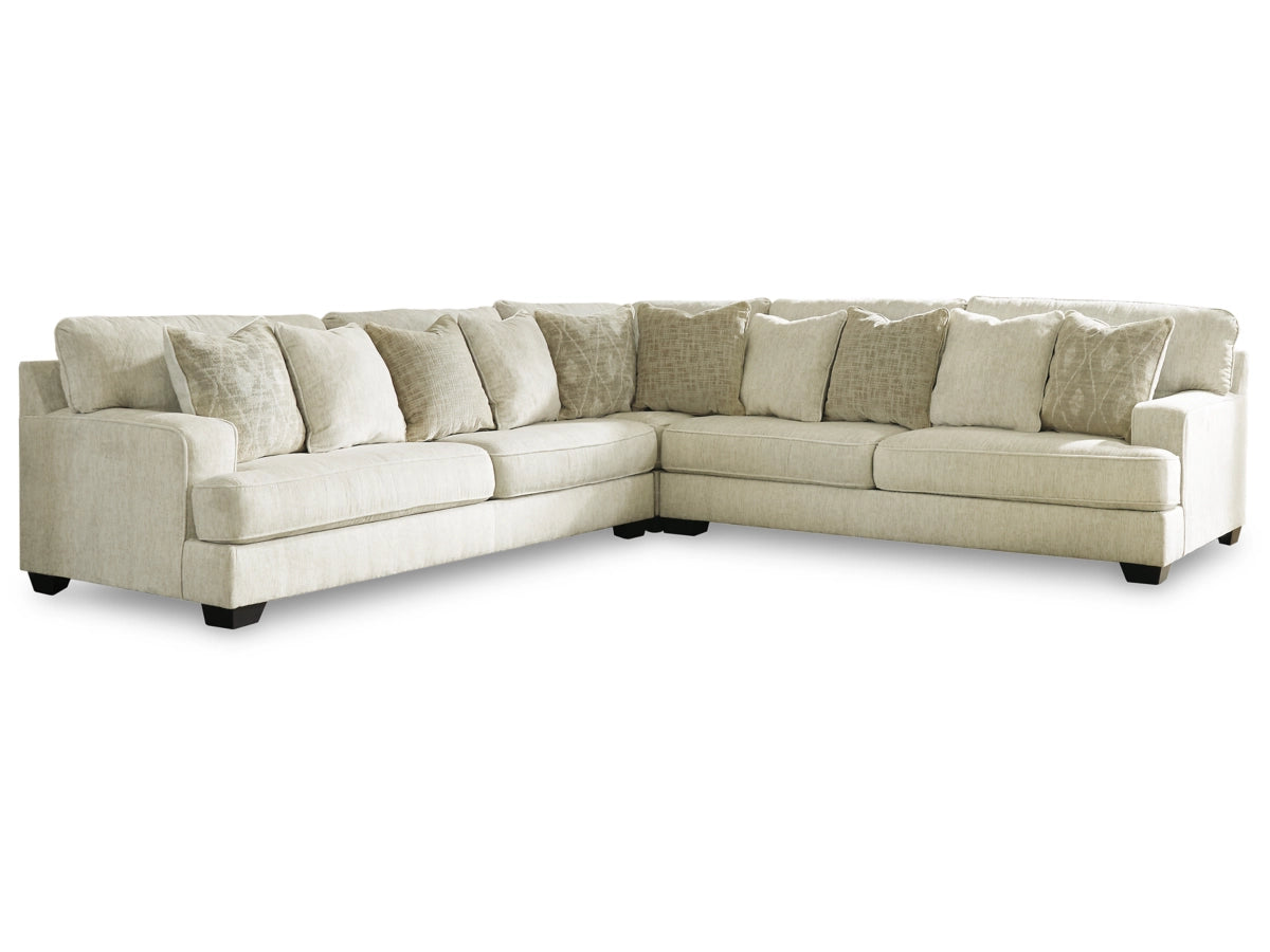 Rawcliffe 3-Piece Sectional - Parchment