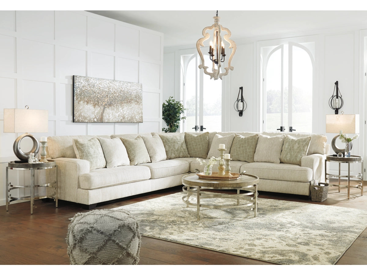 Rawcliffe 3-Piece Sectional - Parchment