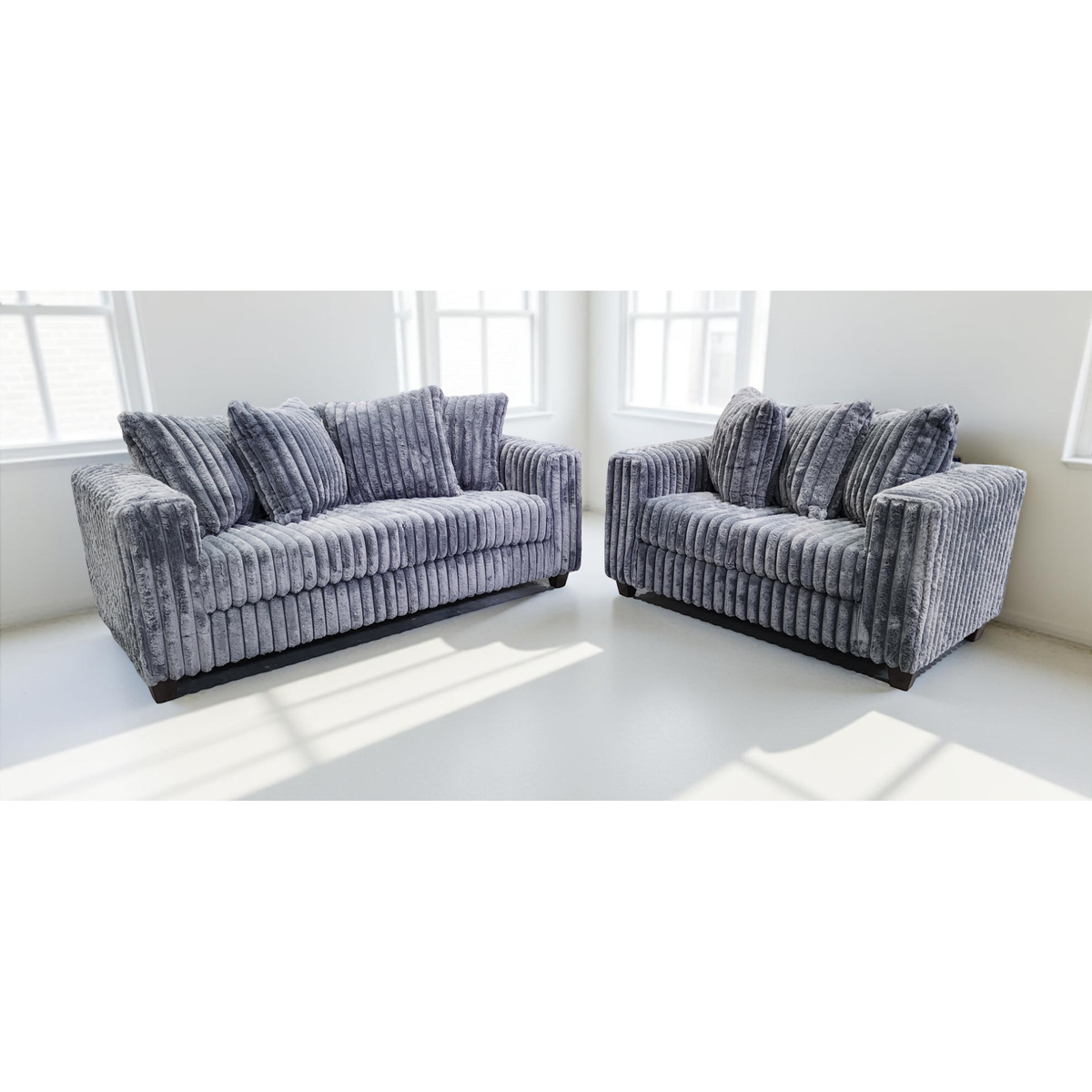 Gia (Grey) Living Room Set