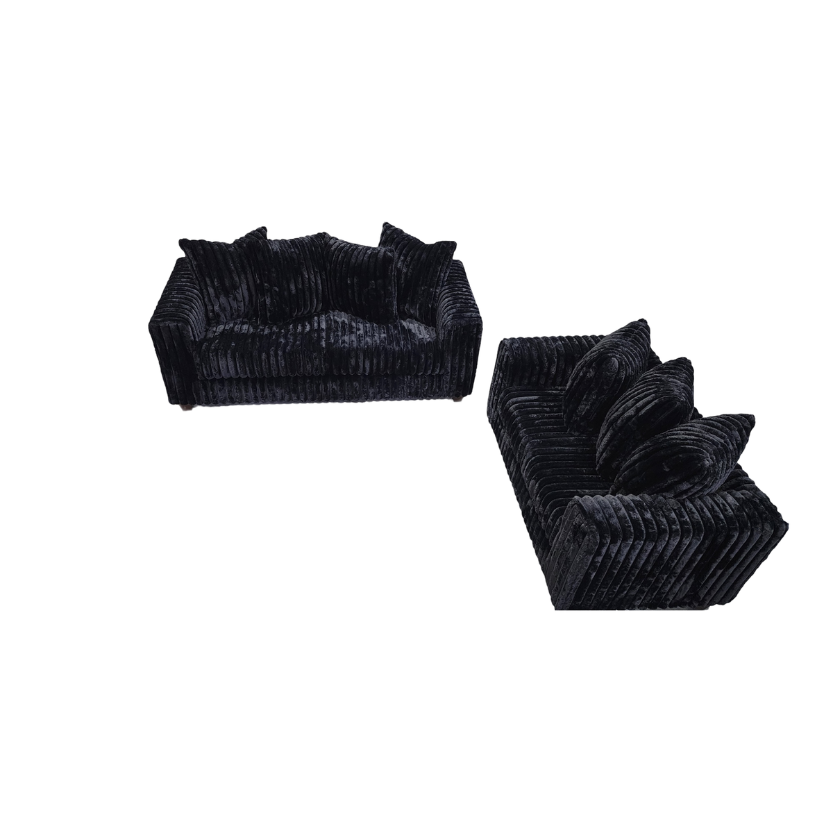 Gia (Black) Living Room Set