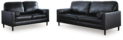 Bryceview Leather Sofa and Loveseat