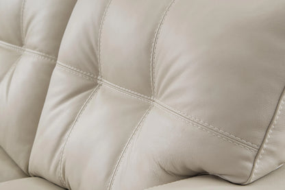 Santorine Leather Sofa and Loveseat