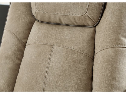 Next-Gen DuraPella Performance Fabric Dual Power Recliner - Sand