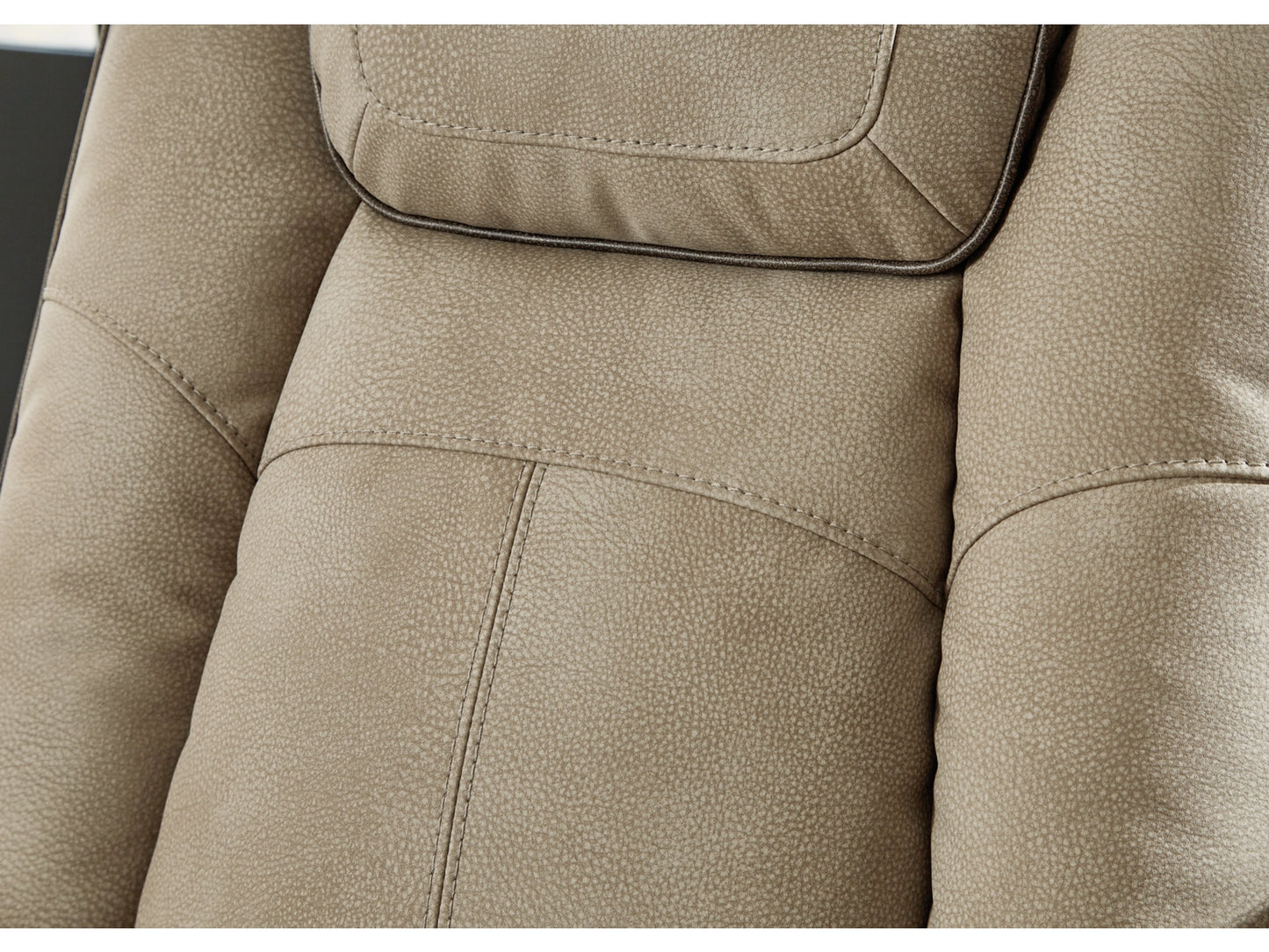 Next-Gen DuraPella Performance Fabric Dual Power Reclining Sofa - Sand