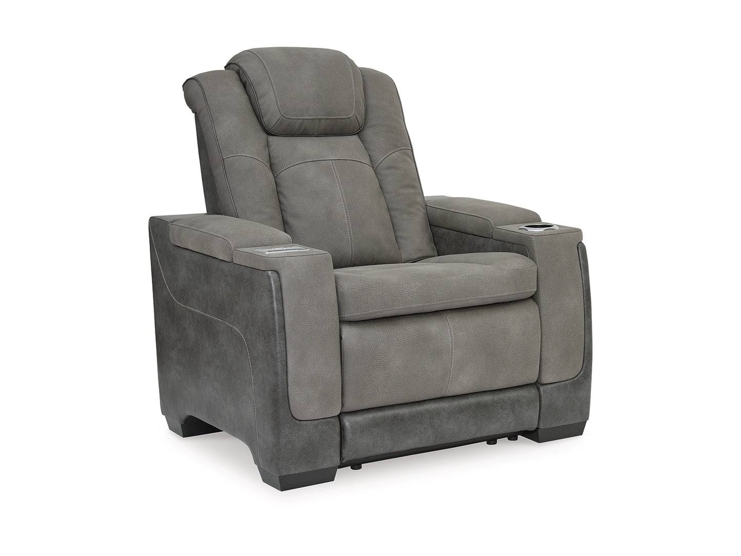 Next-Gen DuraPella Performance Fabric Dual Power Recliner - Slate