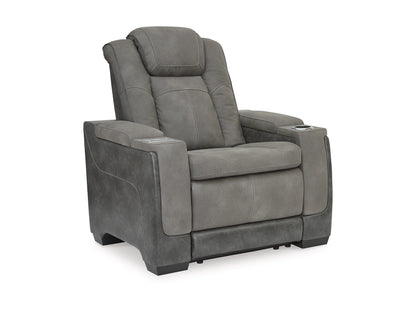 Next-Gen DuraPella Performance Fabric Dual Power Recliner - Slate