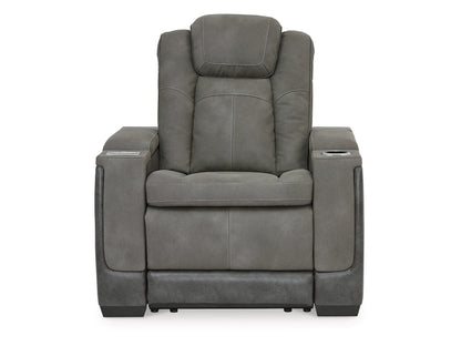 Next-Gen DuraPella Performance Fabric Dual Power Recliner - Slate