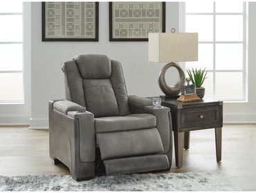 Next-Gen DuraPella Performance Fabric Dual Power Recliner - Slate