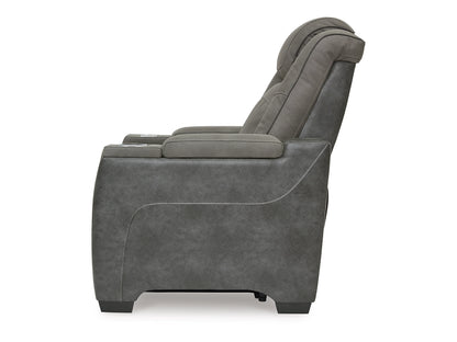 Next-Gen DuraPella Performance Fabric Dual Power Recliner - Slate