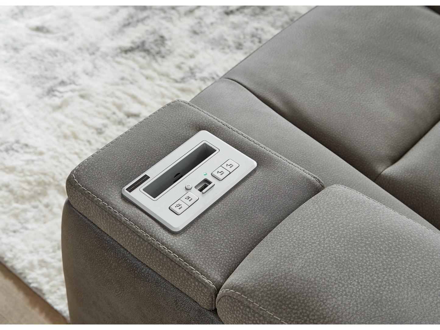 Next-Gen DuraPella Performance Fabric Dual Power Recliner - Slate