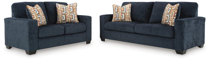 Aviemore 2-Piece Sofa and Loveseat - Ink