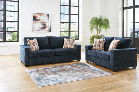 Aviemore 2-Piece Sofa and Loveseat - Ink