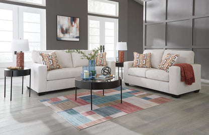 Aviemore 2-Piece Sofa and Loveseat - Stone