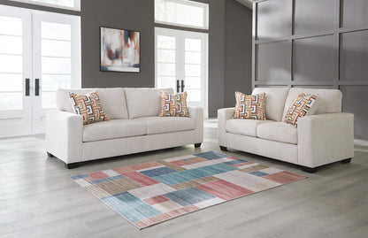 Aviemore 2-Piece Sofa and Loveseat - Stone