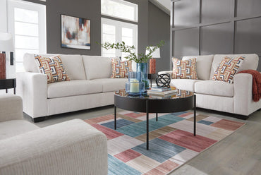 Aviemore 2-Piece Sofa and Loveseat - Stone