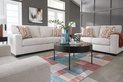 Aviemore 2-Piece Sofa and Loveseat - Stone