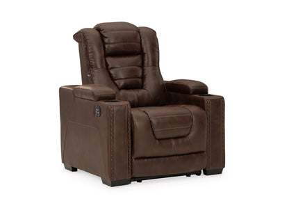 Owner's Box Dual Power Recliner - Thyme