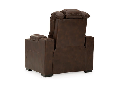 Owner's Box Dual Power Recliner - Thyme