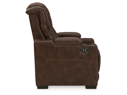 Owner's Box Dual Power Recliner - Thyme