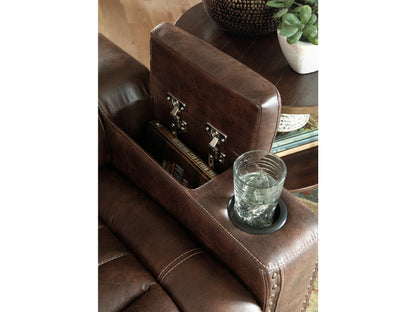 Owner's Box Dual Power Recliner - Thyme
