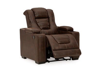 Owner's Box Dual Power Recliner - Thyme