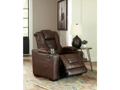Owner's Box Dual Power Recliner - Thyme