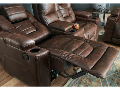 Owner's Box Dual Power Recliner - Thyme