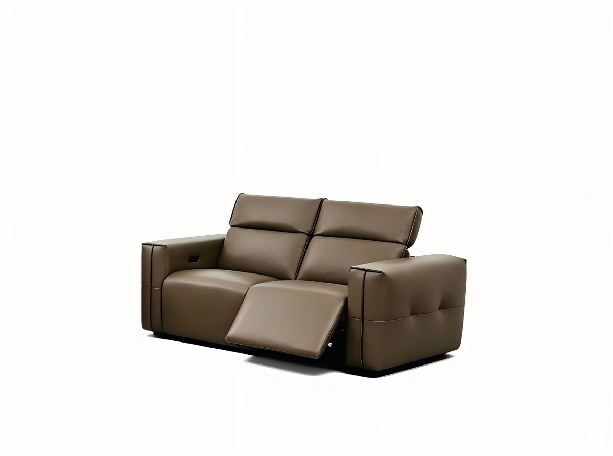 Ember Power Reclining Sofa & Loveseat (Brown)