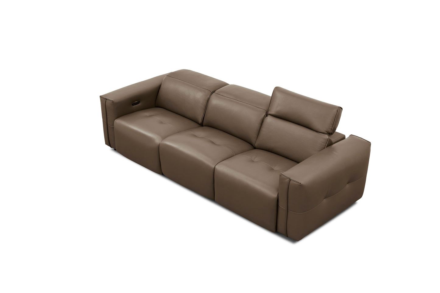 Ember Power Reclining Sofa & Loveseat (Brown)