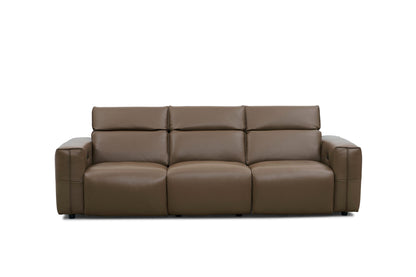 Ember Power Reclining Sofa & Loveseat (Brown)