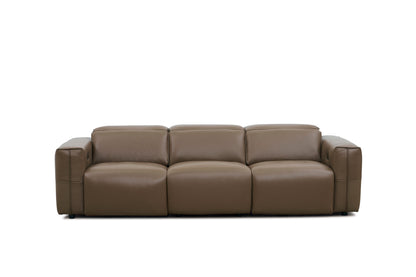 Ember Power Reclining Sofa & Loveseat (Brown)