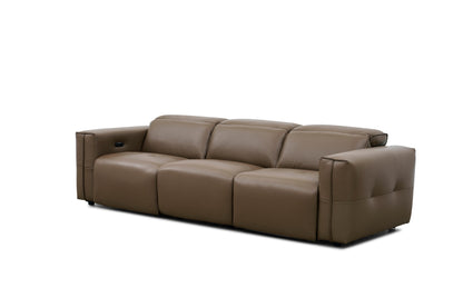 Ember Power Reclining Sofa & Loveseat (Brown)