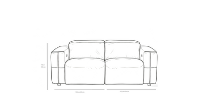 Ember Power Reclining Sofa & Loveseat (Brown)